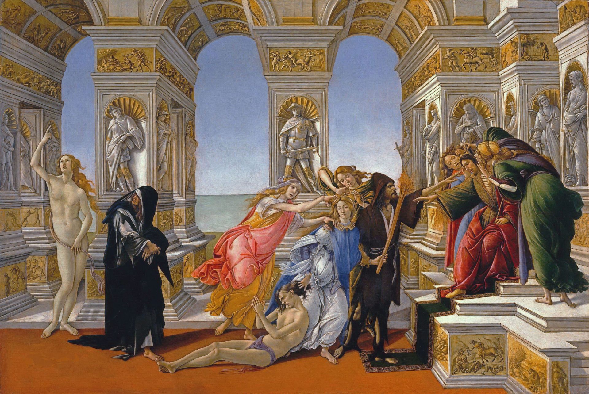 Sandro Botticelli - Calumny of Apelles 